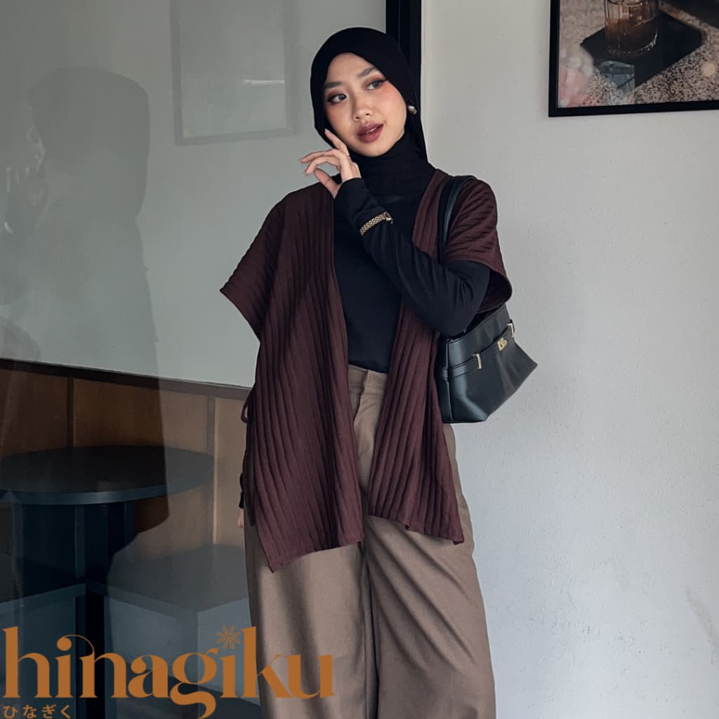 HNGK Oversized Knit Cardigan A017 4